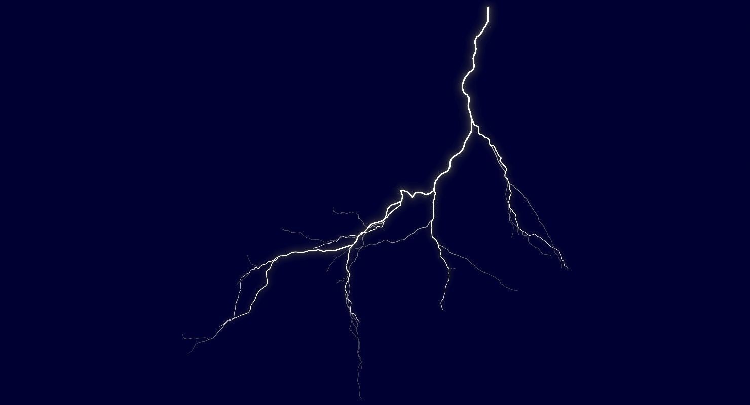 Realistic 3D Lightning CA-16 Low-poly 3D model_4