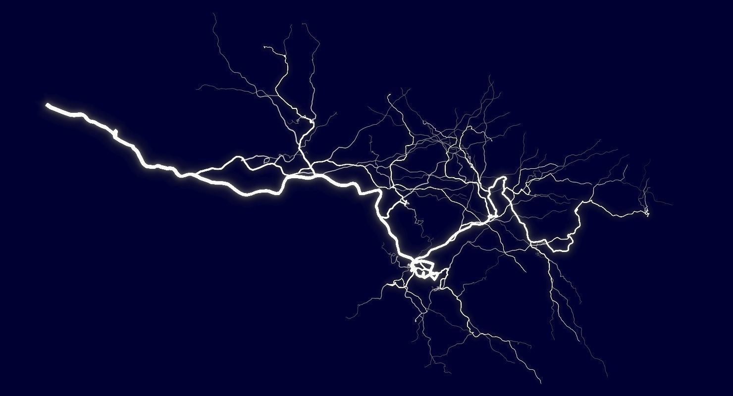 Realistic 3D Lightning CA-17 3D model_8