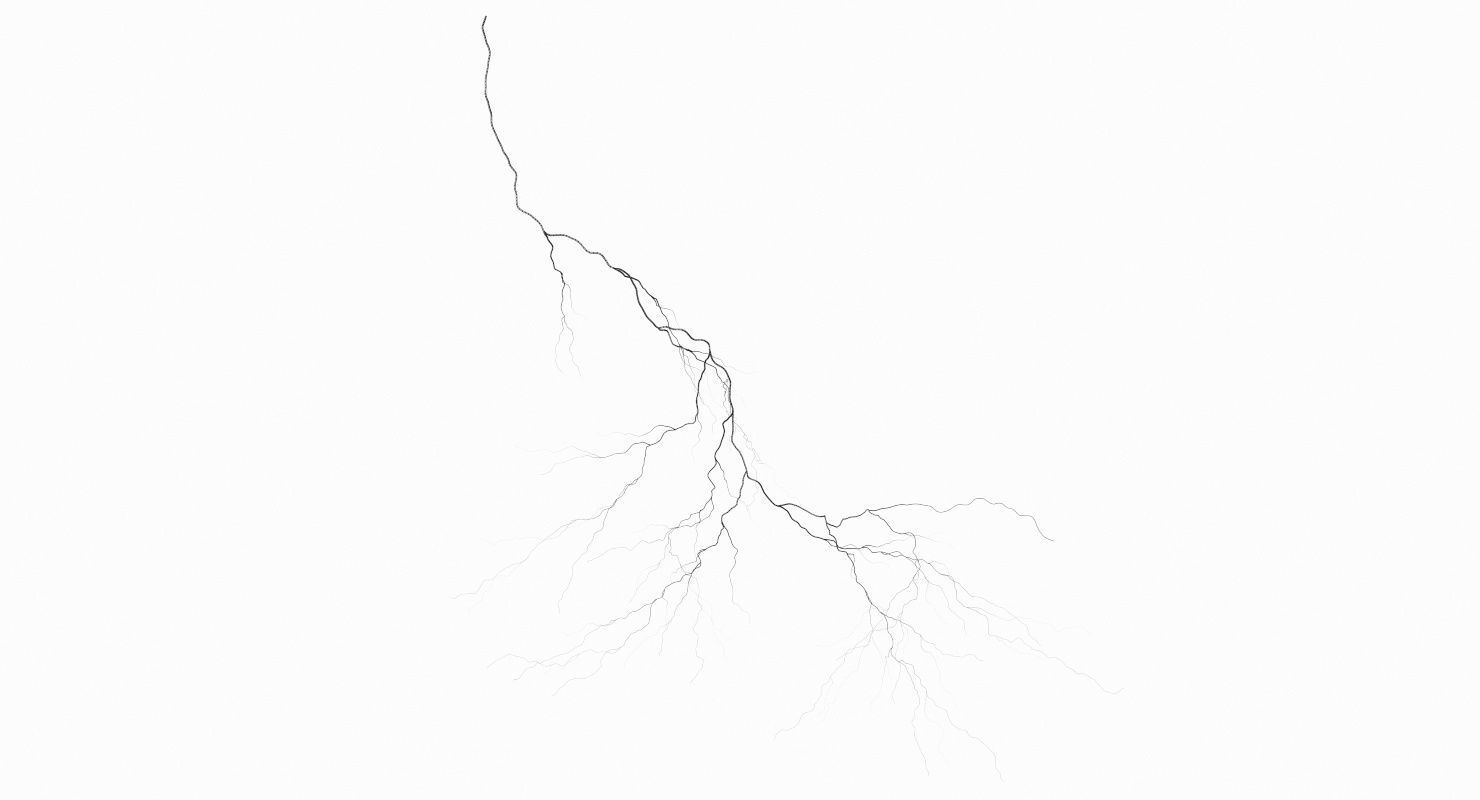 Realistic 3D Lightning CA-20 3D model_9