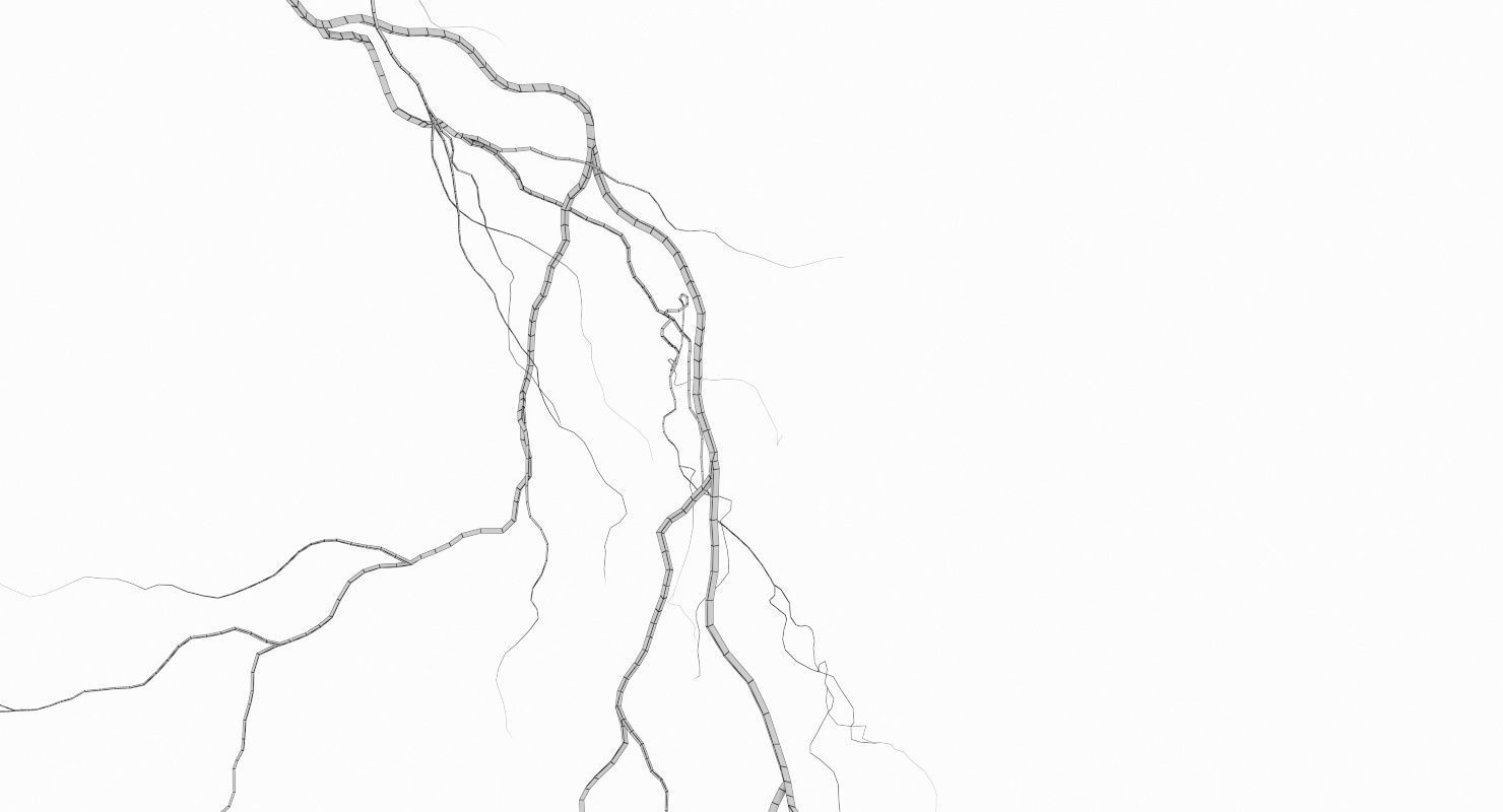 Realistic 3D Lightning CA-20 3D model_12