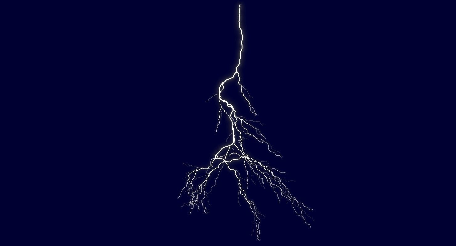 Realistic 3D Lightning CA-20 3D model_2
