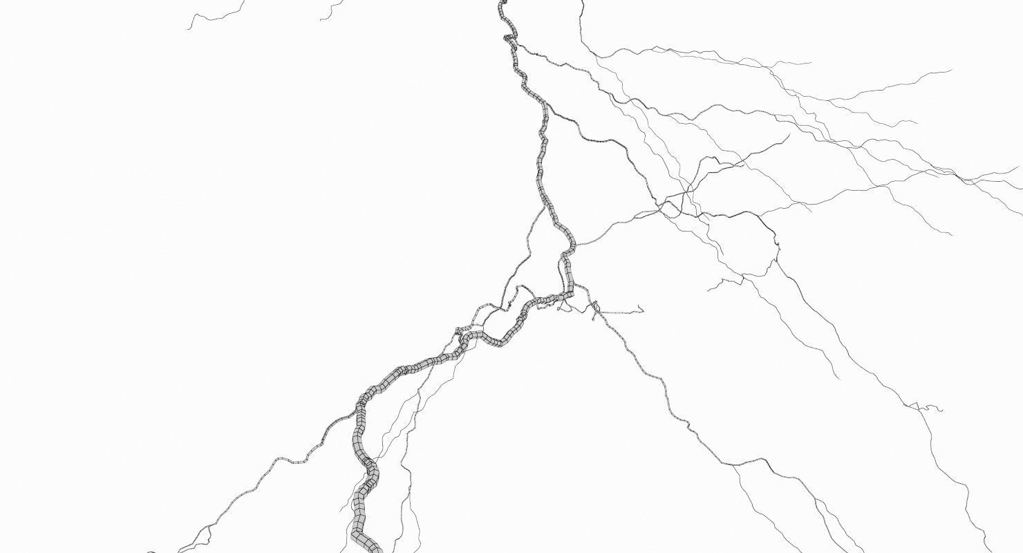 Realistic 3D Lightning CG-05 Low-poly 3D model_11