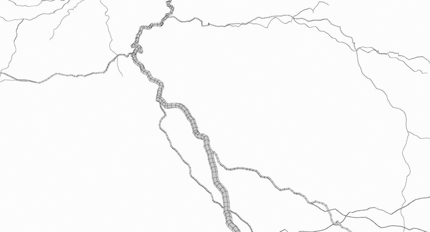 Realistic 3D Lightning CG-07 Low-poly 3D model_12