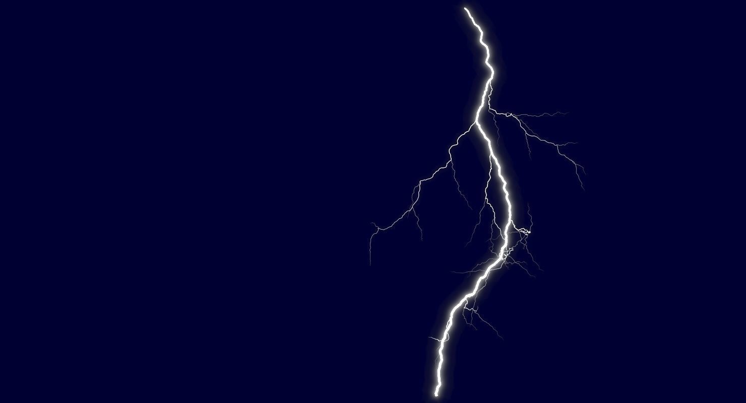 Realistic 3D Lightning CG-10 Low-poly 3D model_3