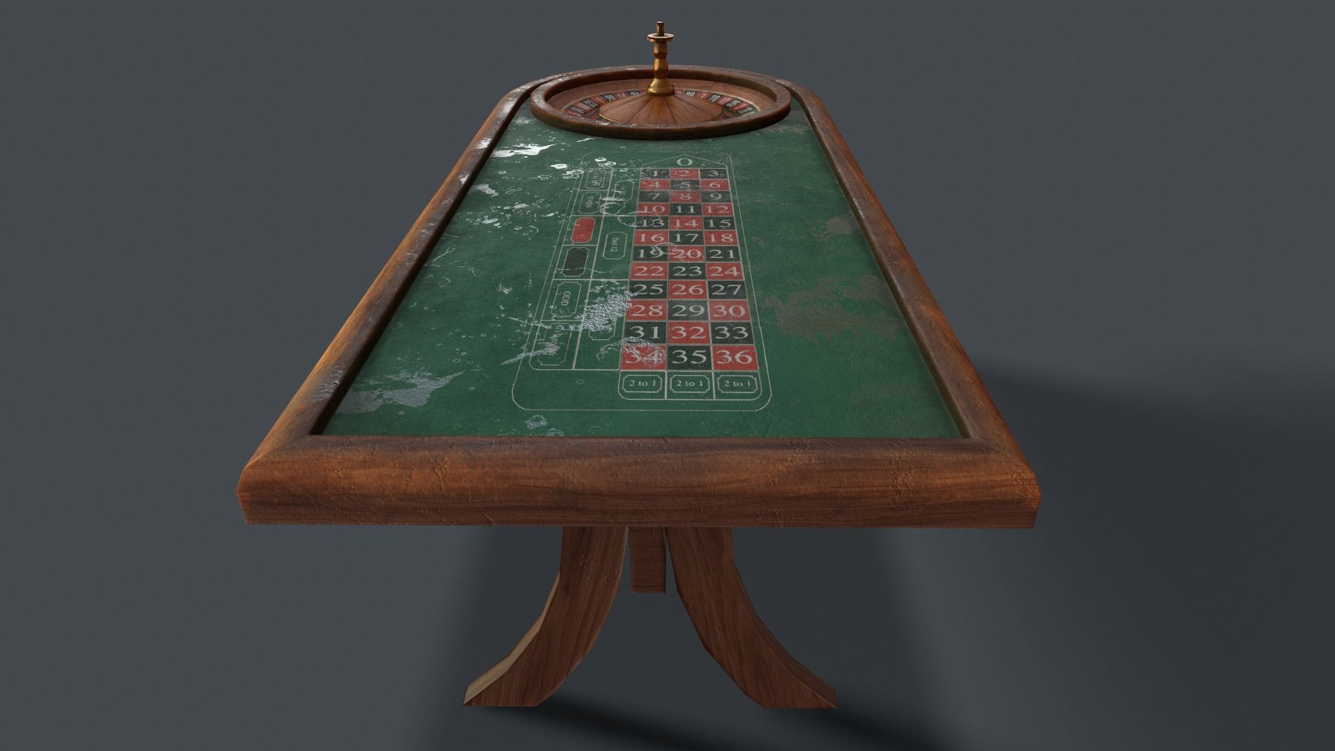 4K Low Poly Retro Casino Pack Low-poly 3D model_15