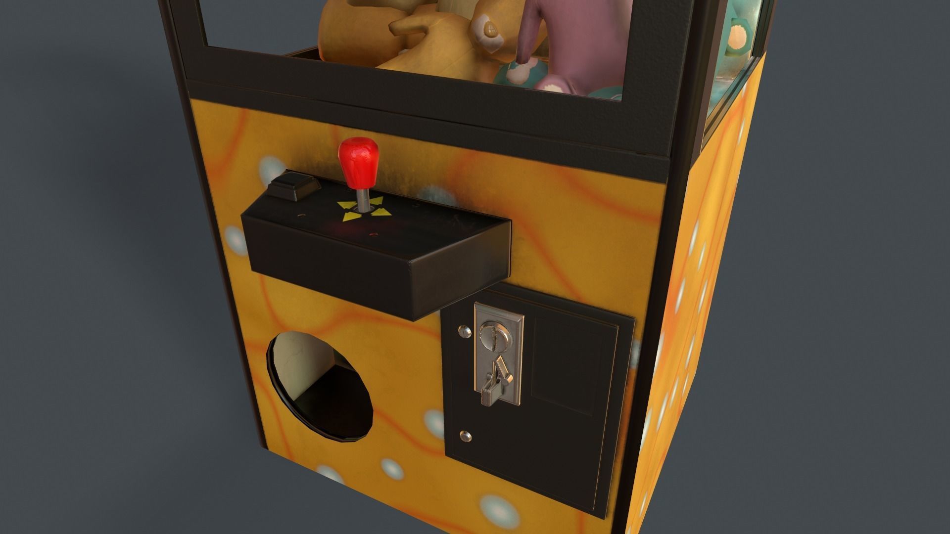 4K Low Poly Retro Casino Pack Low-poly 3D model_22