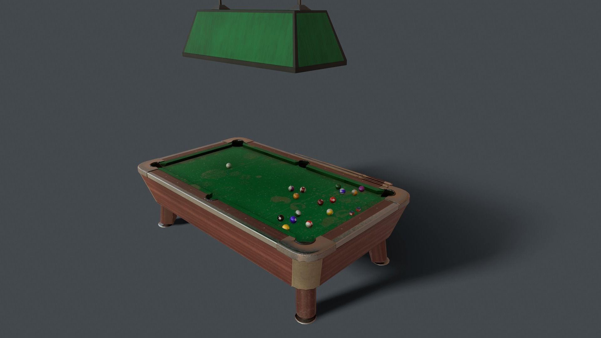 4K Low Poly Retro Casino Pack Low-poly 3D model_12