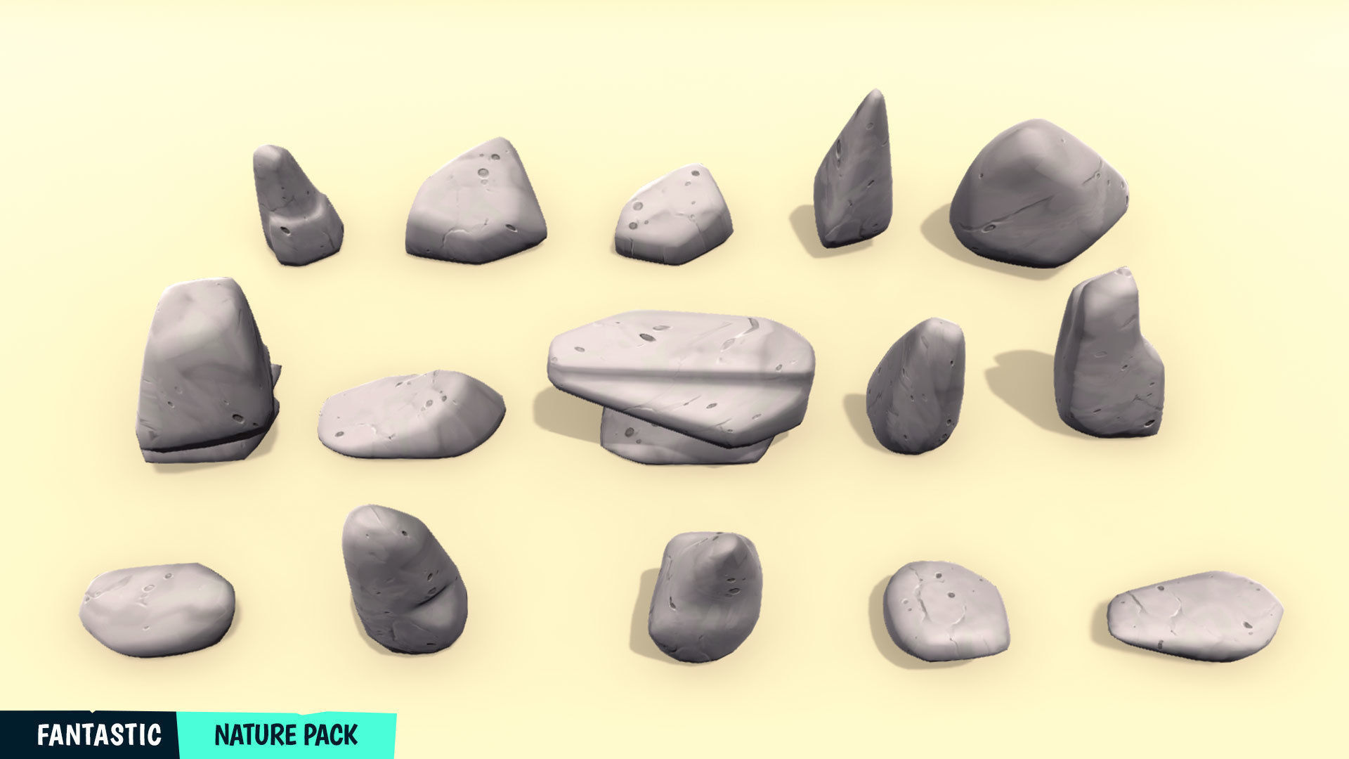 FANTASTIC - Nature Pack Low-poly 3D model_5