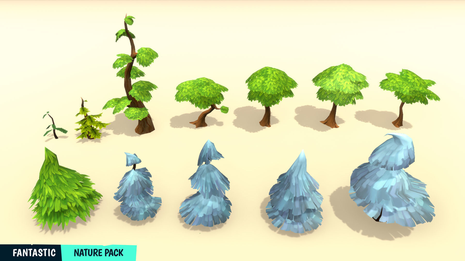 FANTASTIC - Nature Pack Low-poly 3D model_3