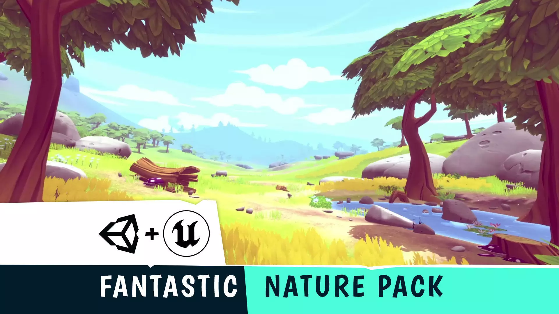 FANTASTIC - Nature Pack Low-poly 3D model_0