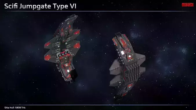 Spaceship Jumpgate Type VI