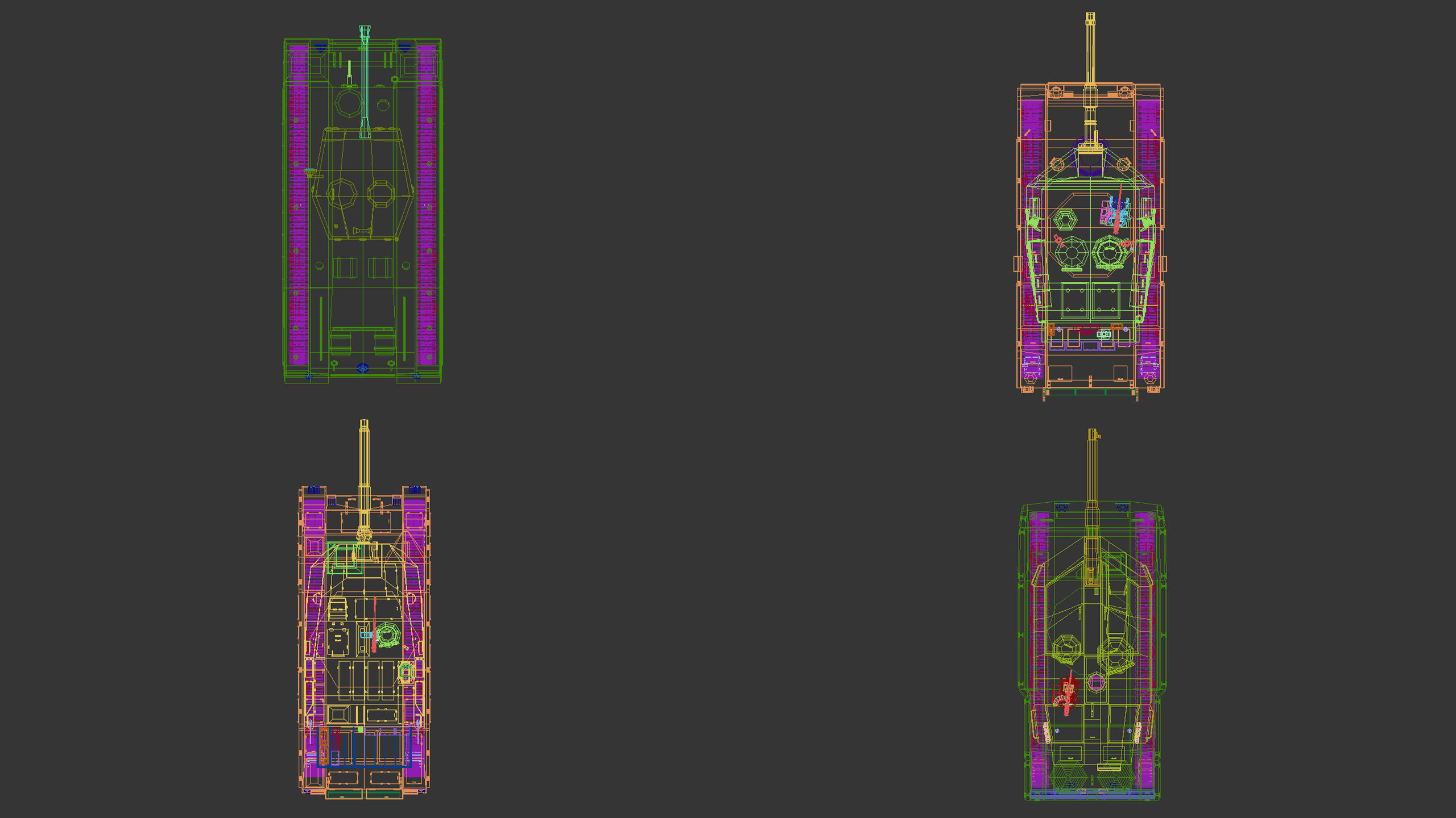 Low Poly Tank Pack 01 3D Model Collection_21