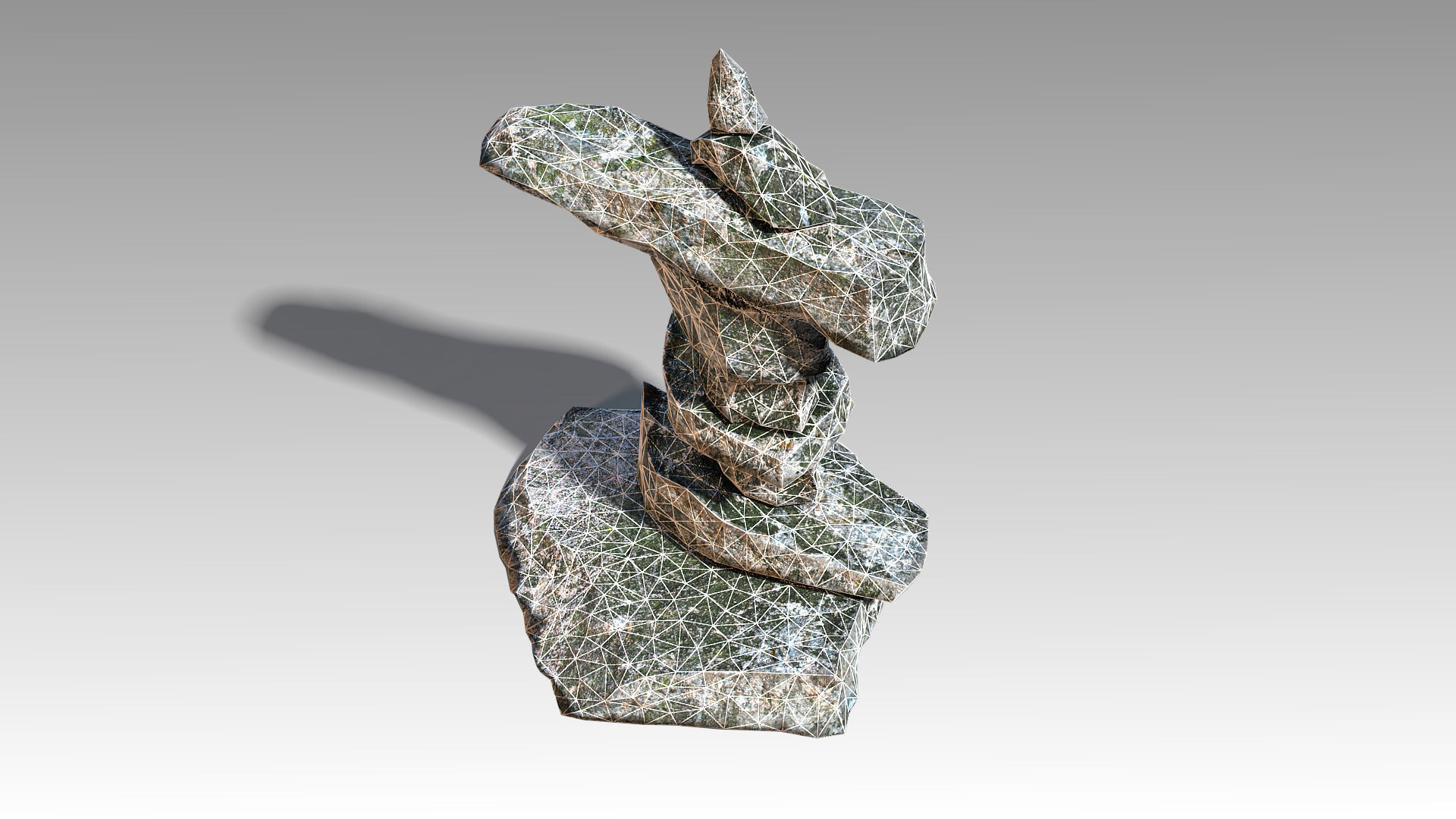 Stone 11 Set 01 PBR Low-poly 3D model_22