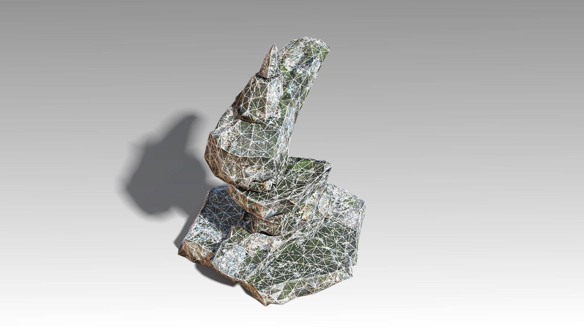 Stone 11 Set 01 PBR Low-poly 3D model_24
