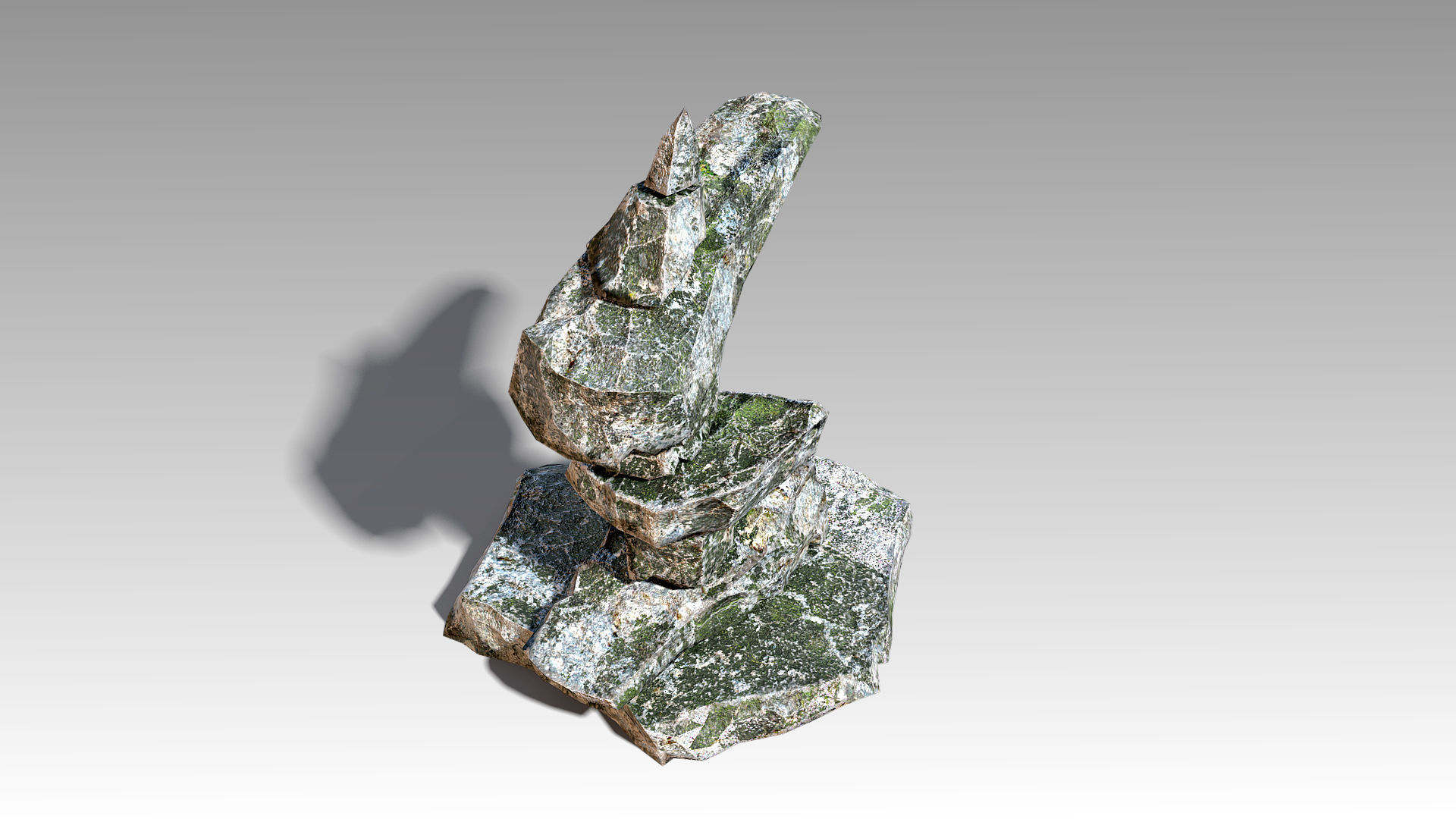 Stone 11 Set 01 PBR Low-poly 3D model_11