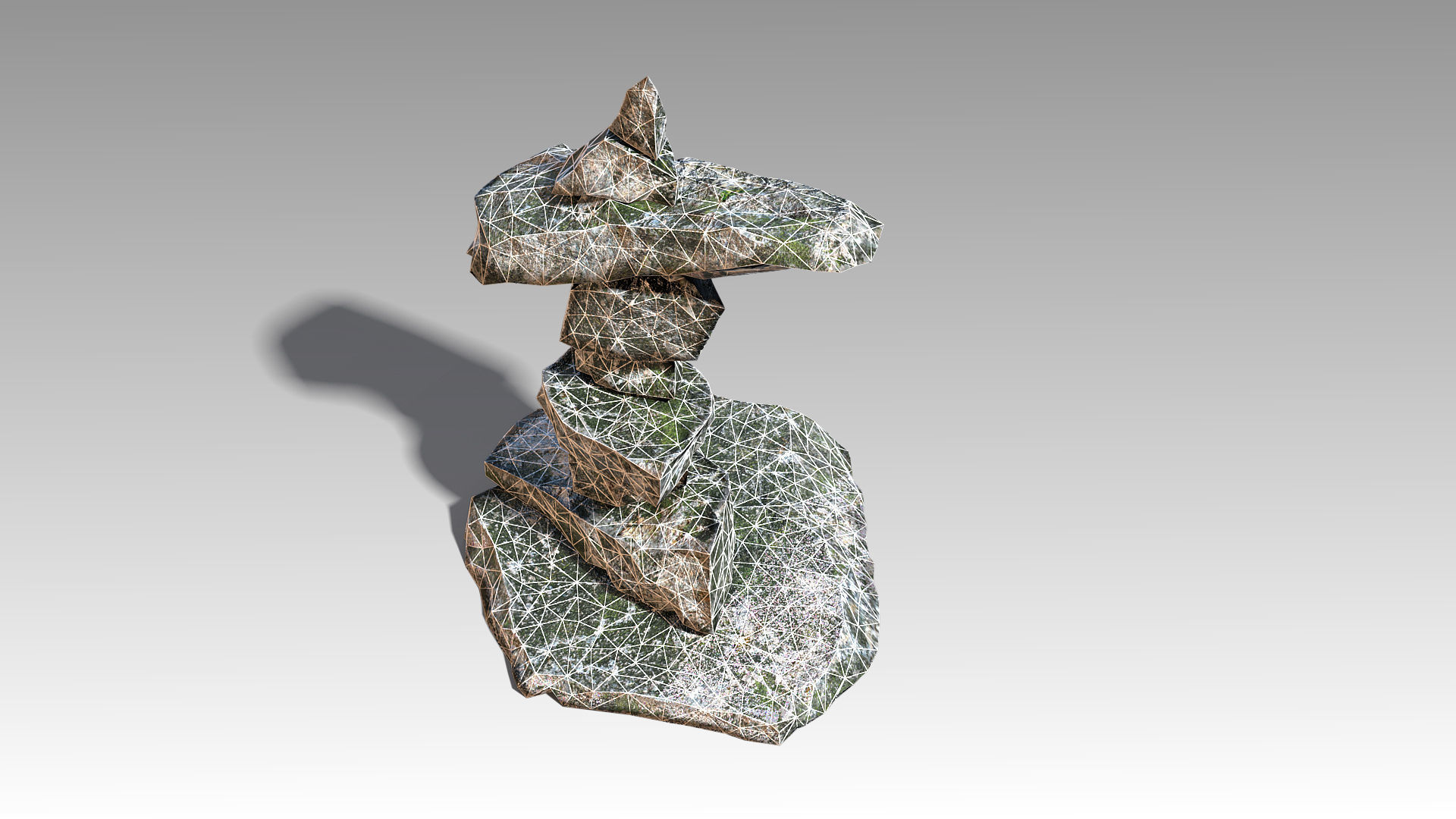 Stone 11 Set 01 PBR Low-poly 3D model_20