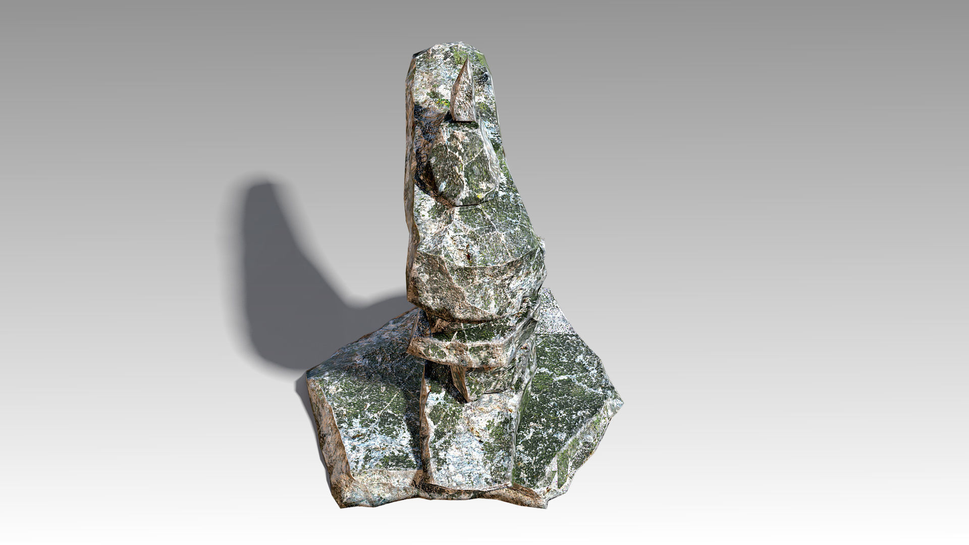 Stone 11 Set 01 PBR Low-poly 3D model_10