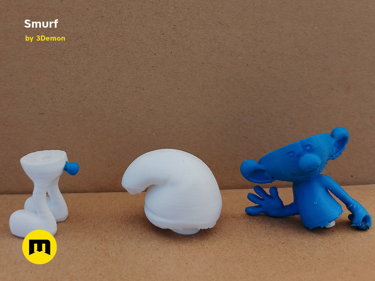 Smurf Model 3D print model_3