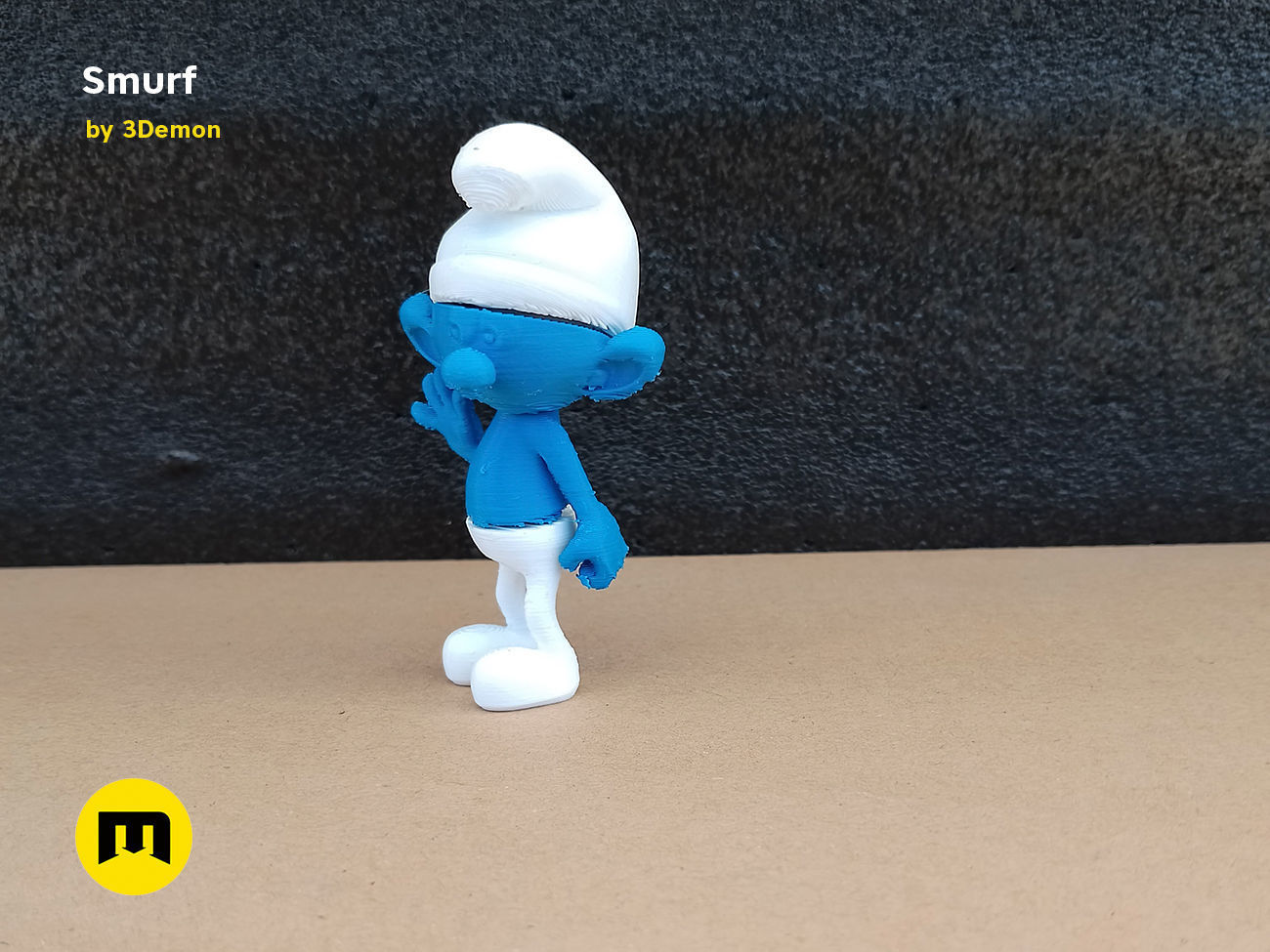Smurf Model 3D print model_2