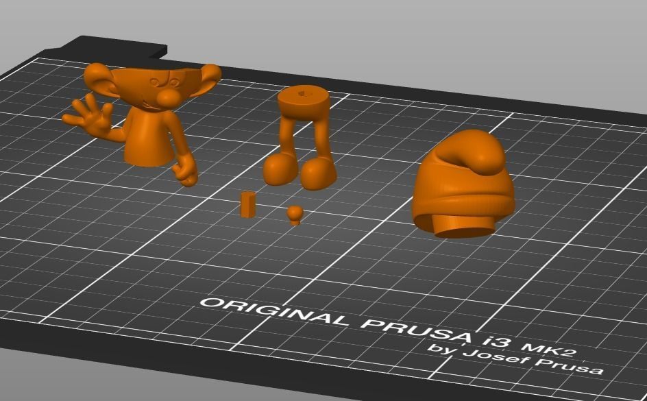 Smurf Model 3D print model_4