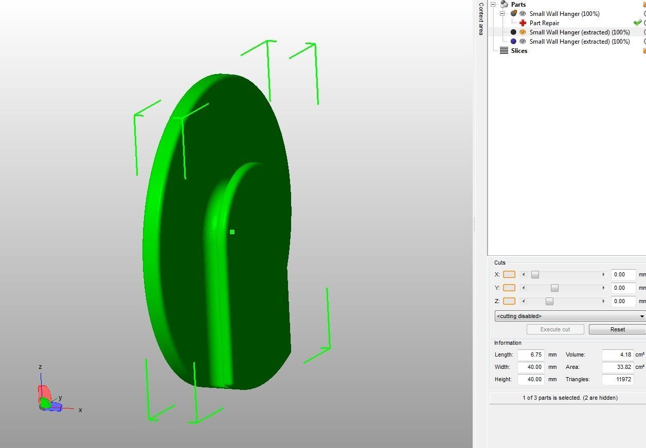 Mini Wall Hanger 3D print model_9