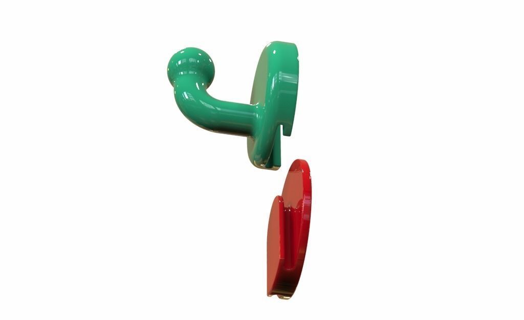 Mini Wall Hanger 3D print model_7