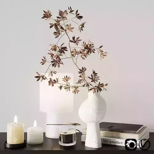 Autumn decorative set