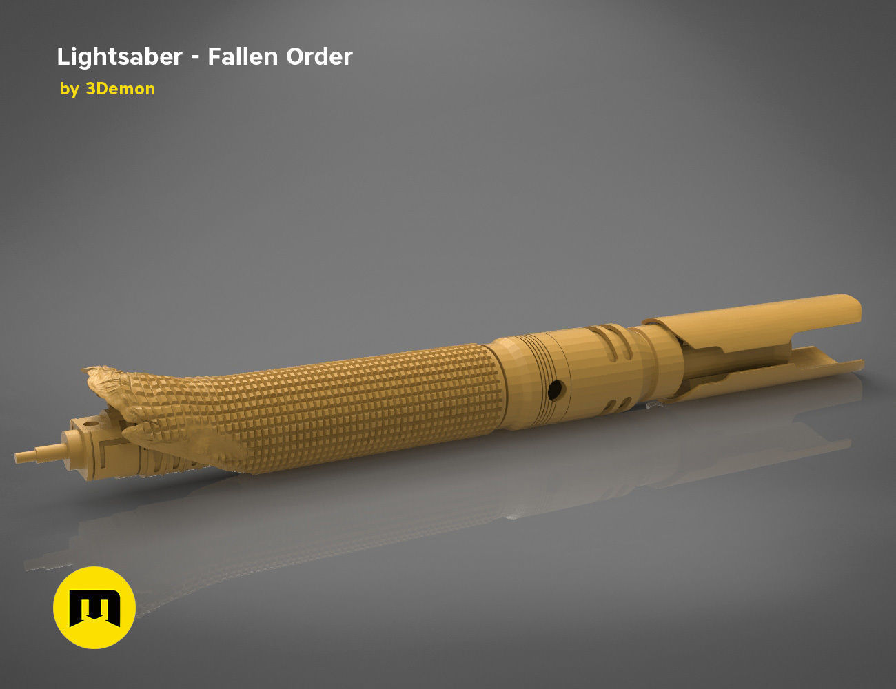 LIGHTSABER - STAR WARS Fallen Order 3D print model_7