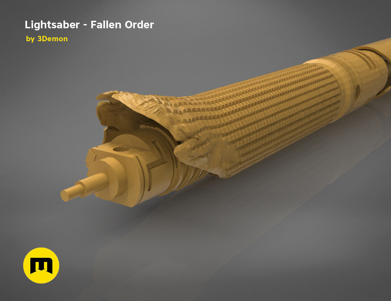 LIGHTSABER - STAR WARS Fallen Order 3D print model_11