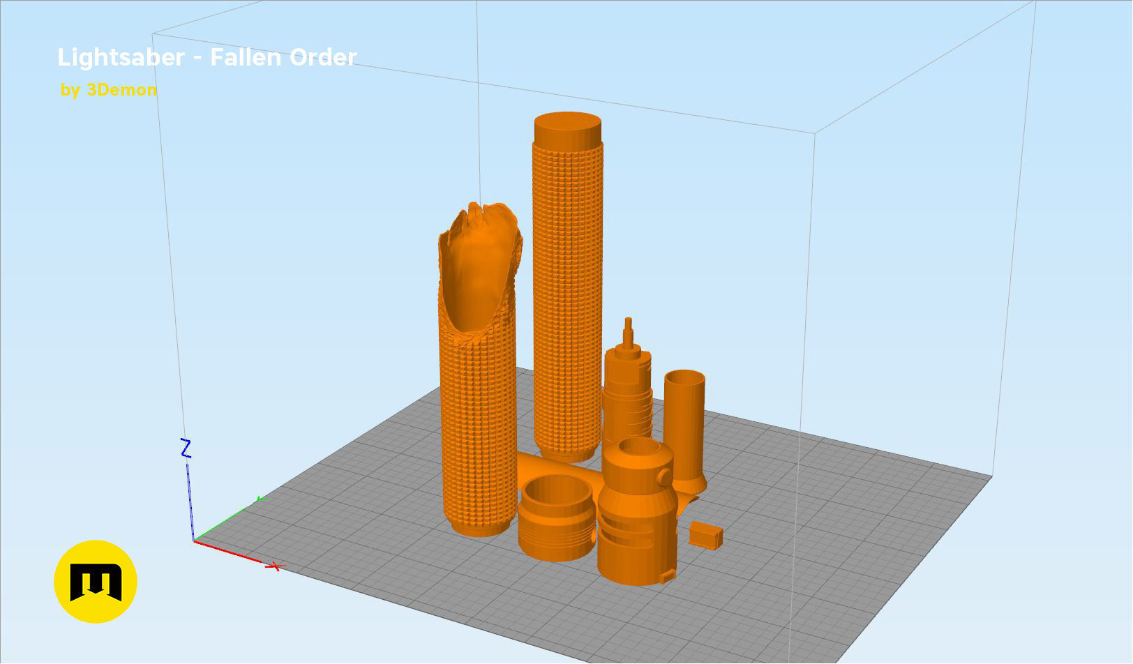 LIGHTSABER - STAR WARS Fallen Order 3D print model_19