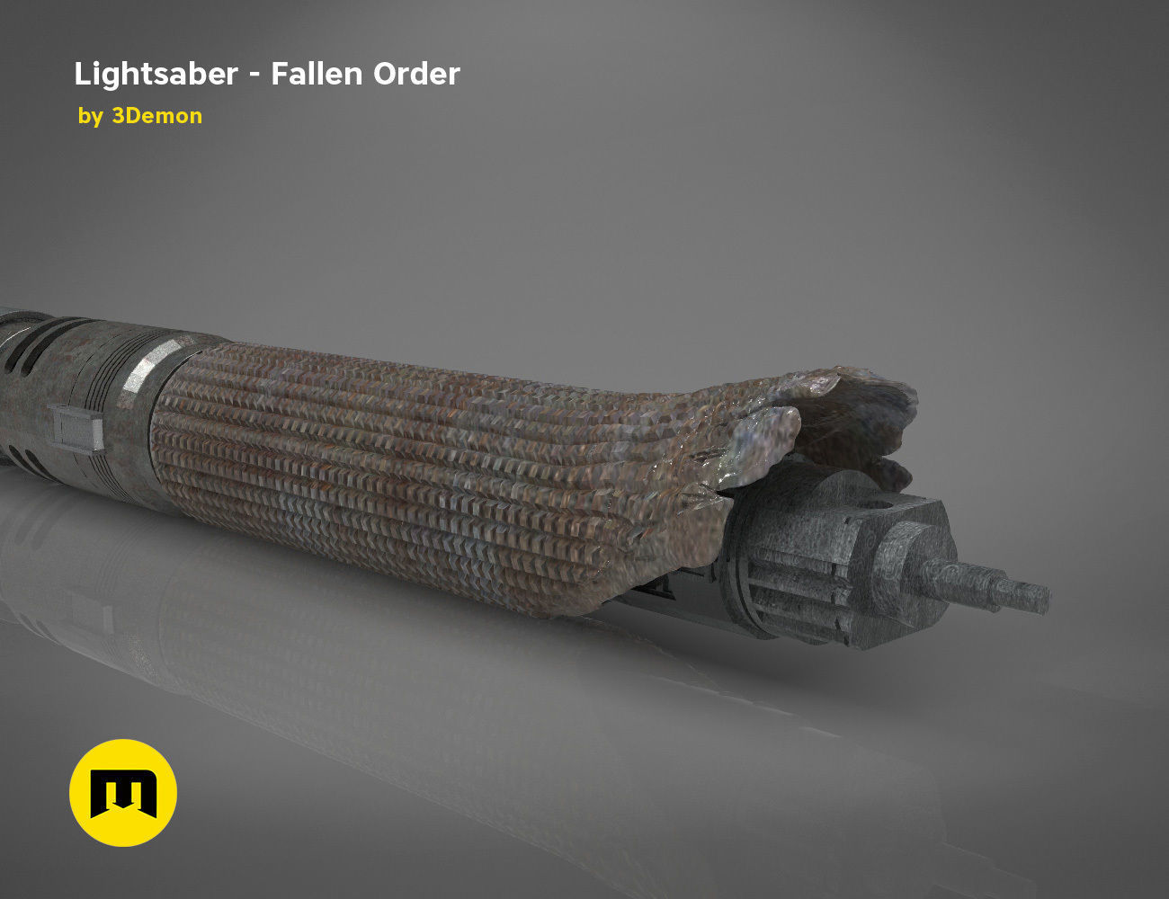 LIGHTSABER - STAR WARS Fallen Order 3D print model_5