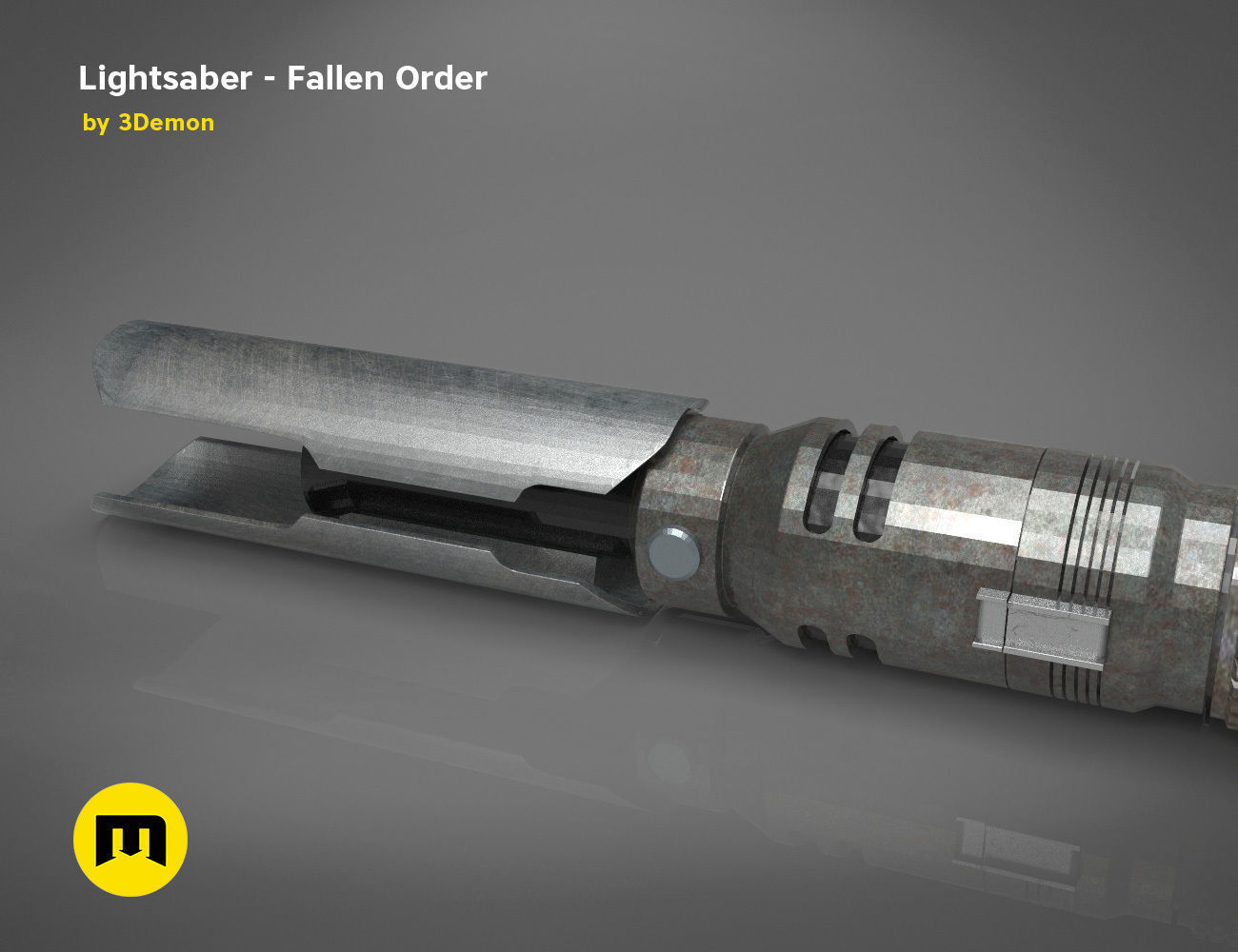 LIGHTSABER - STAR WARS Fallen Order 3D print model_4