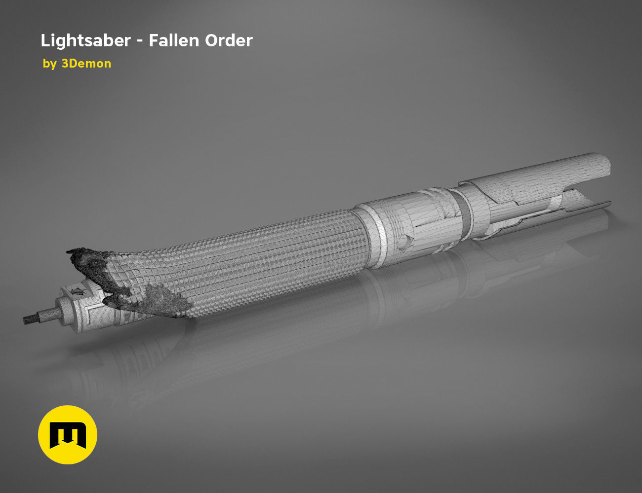LIGHTSABER - STAR WARS Fallen Order 3D print model_14