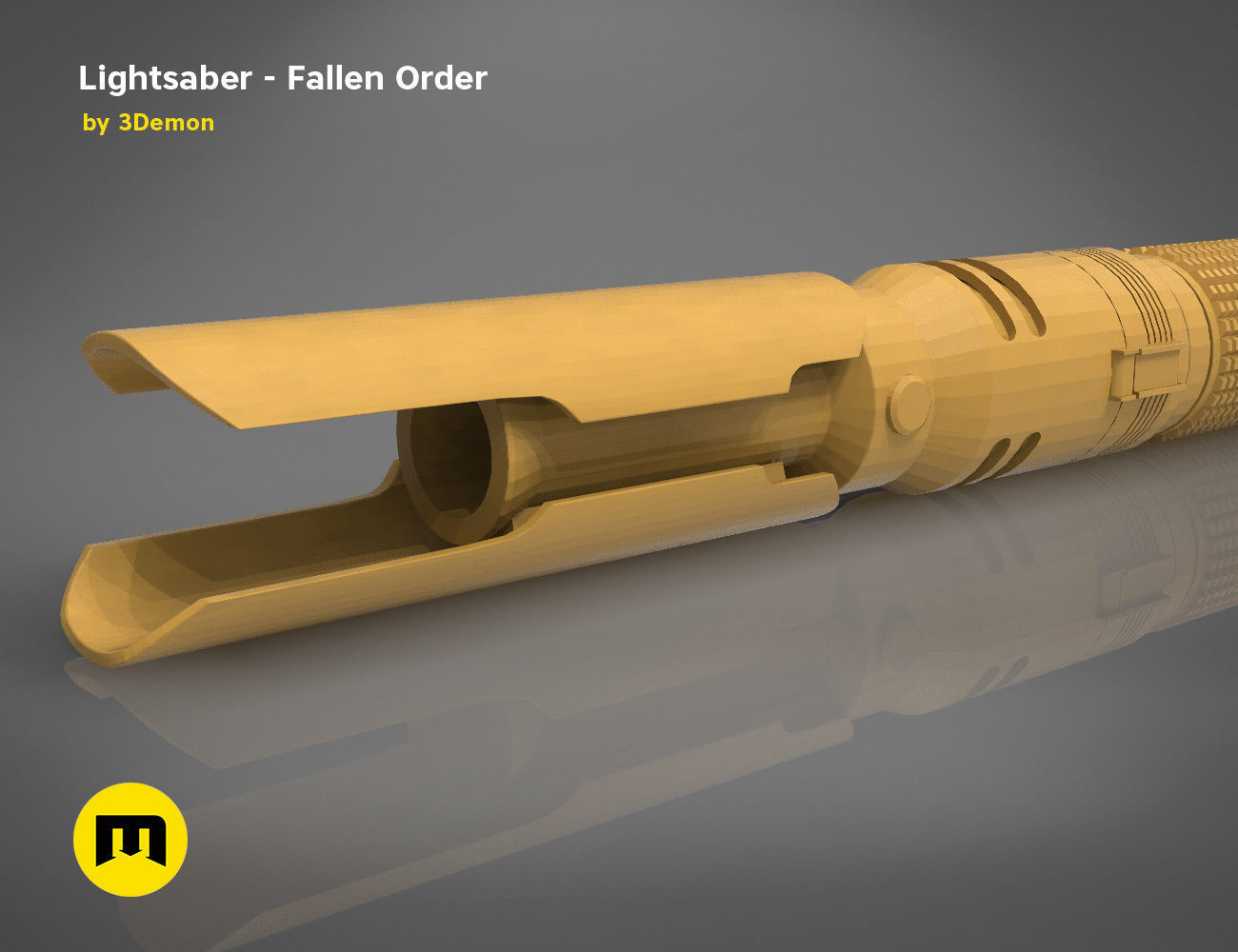 LIGHTSABER - STAR WARS Fallen Order 3D print model_12