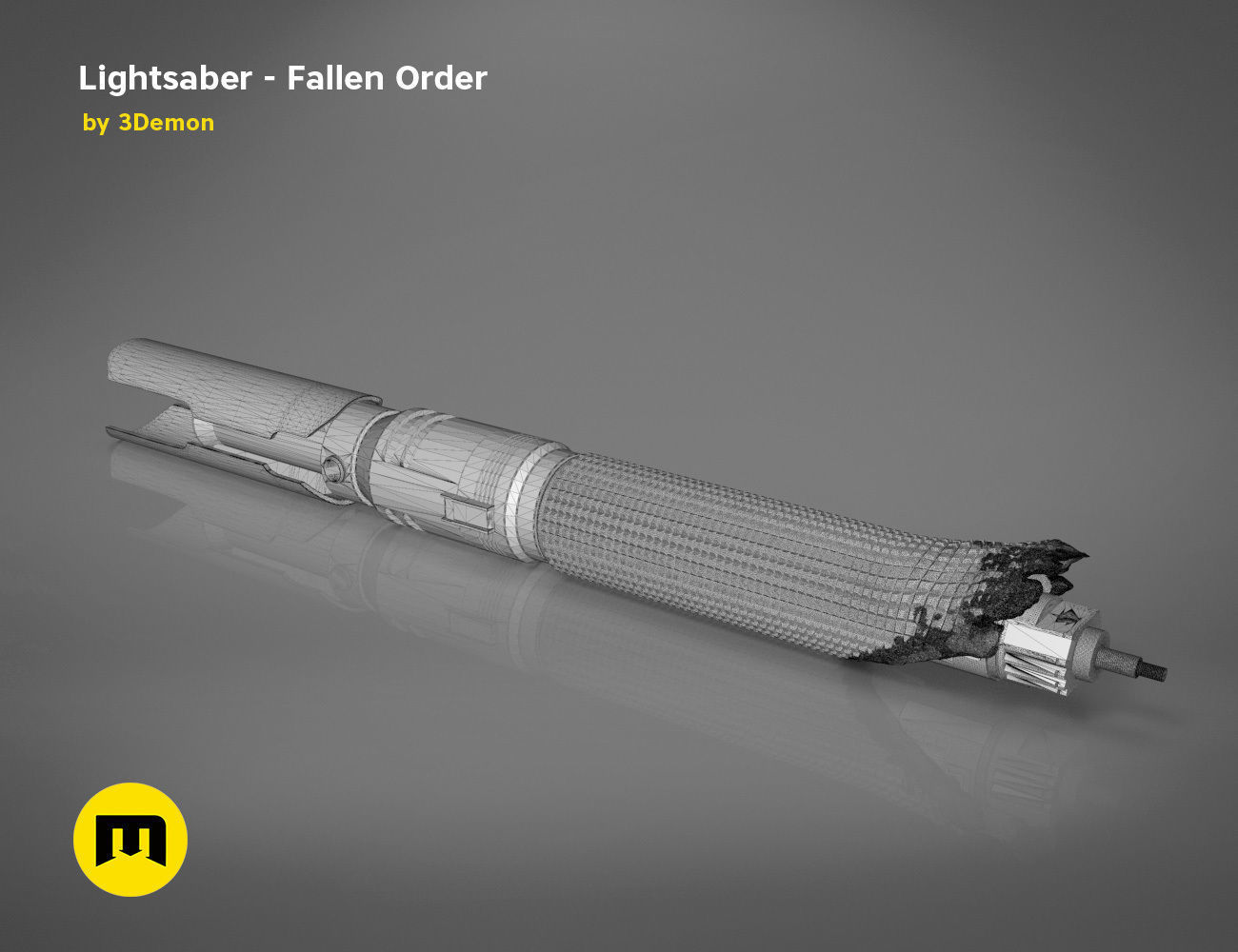LIGHTSABER - STAR WARS Fallen Order 3D print model_13