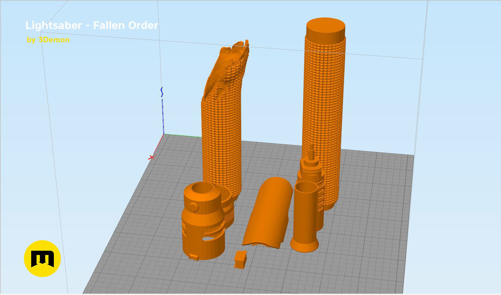 LIGHTSABER - STAR WARS Fallen Order 3D print model_20