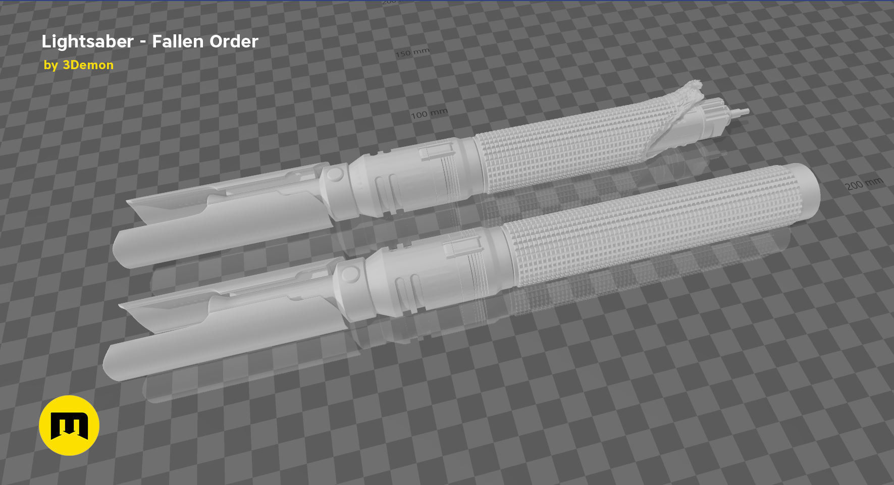 LIGHTSABER - STAR WARS Fallen Order 3D print model_21