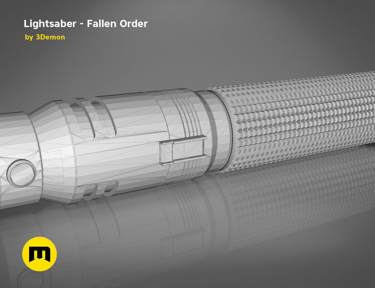 LIGHTSABER - STAR WARS Fallen Order 3D print model_17