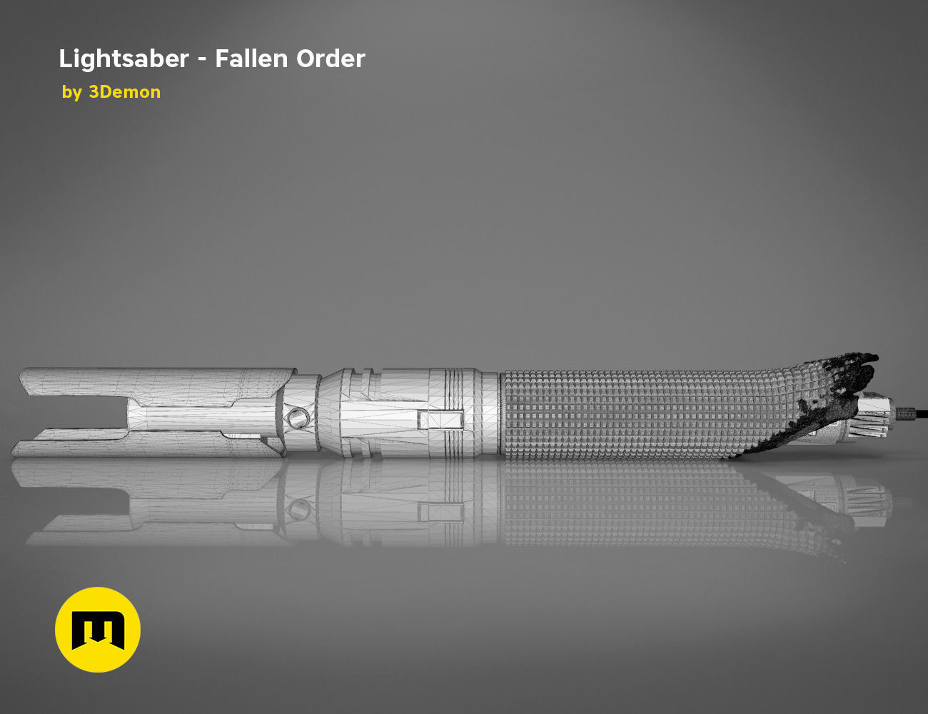 LIGHTSABER - STAR WARS Fallen Order 3D print model_15