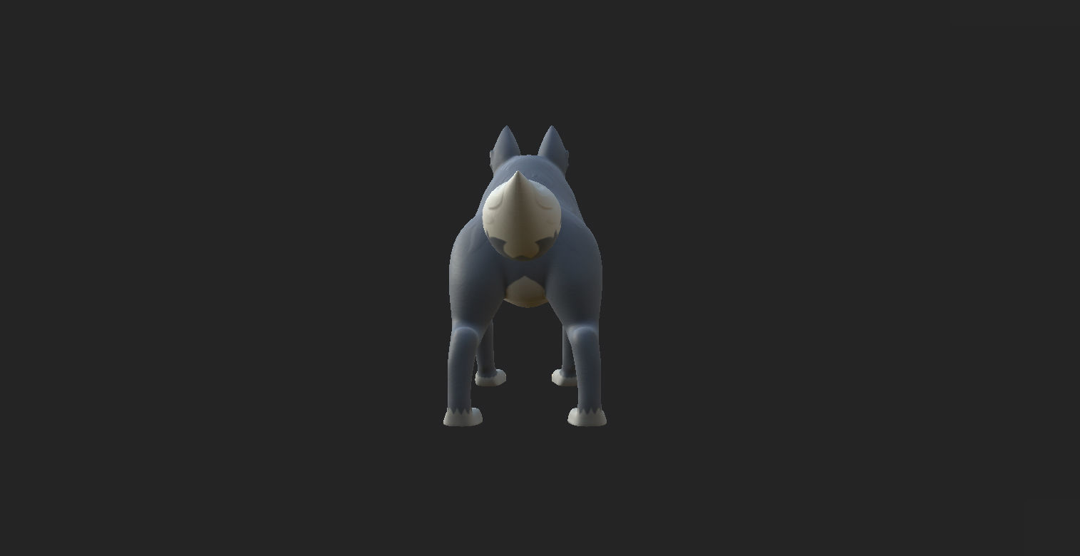 Wolf Character 3D model_14