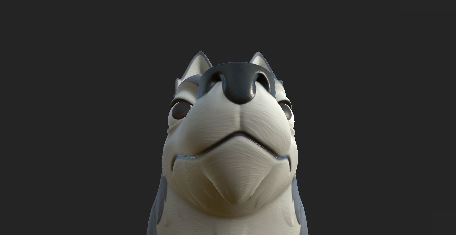 Wolf Character 3D model_25