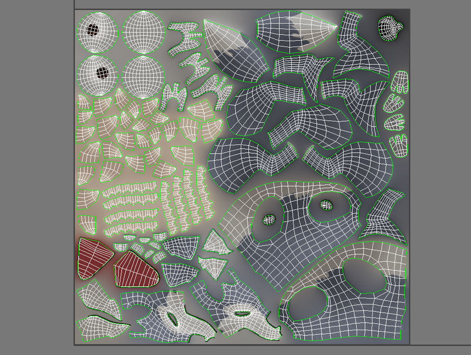 Wolf Character 3D model_4