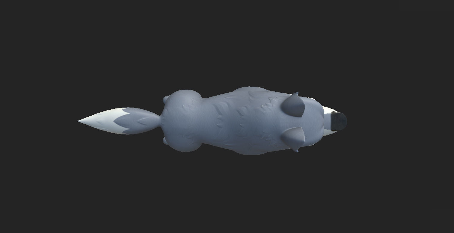 Wolf Character 3D model_13