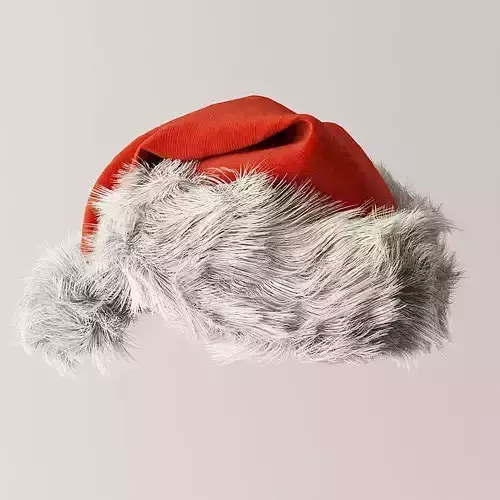Santa hat 3D model
