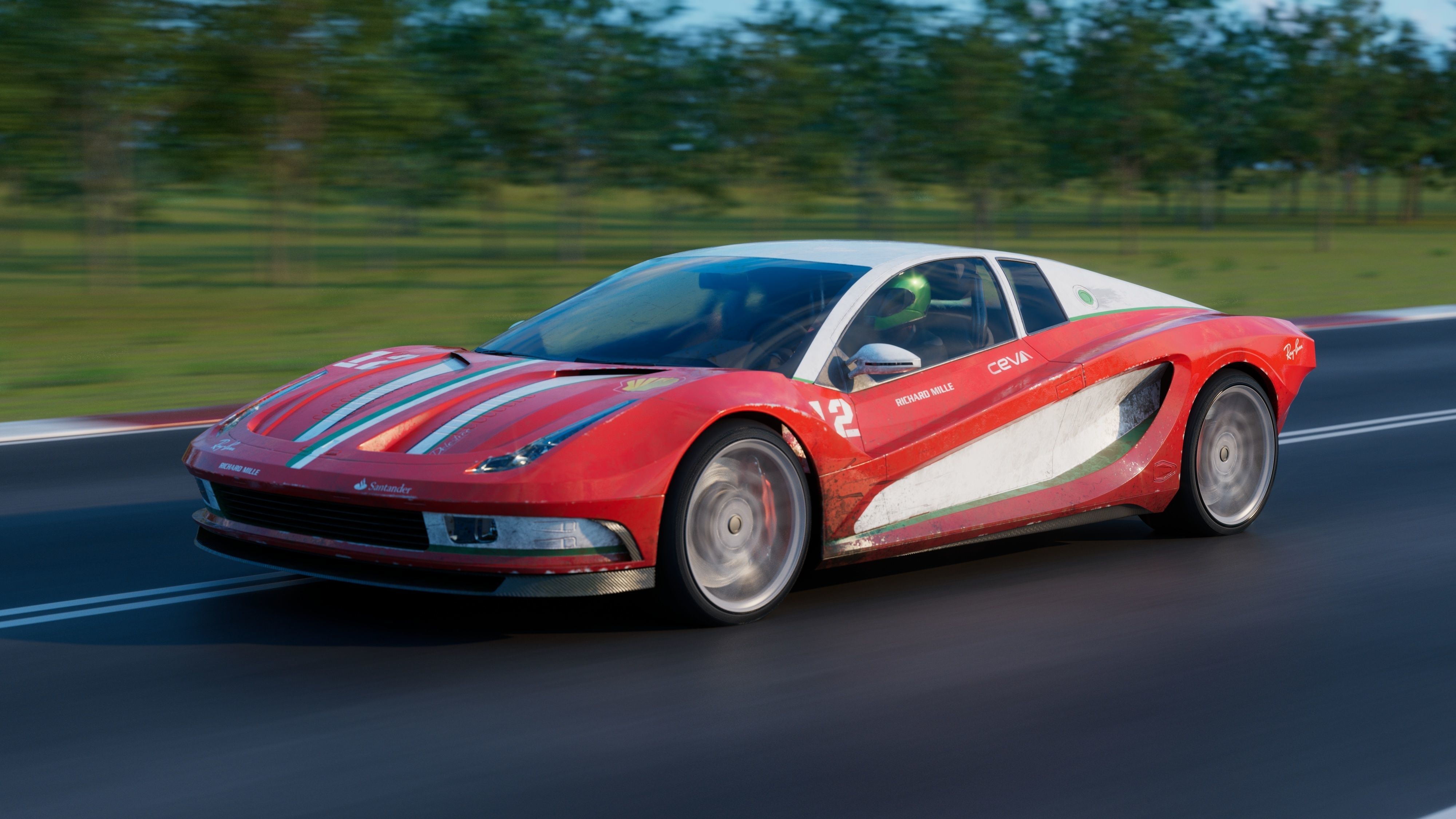 Concept car - Design concept Low-poly 3D model_13