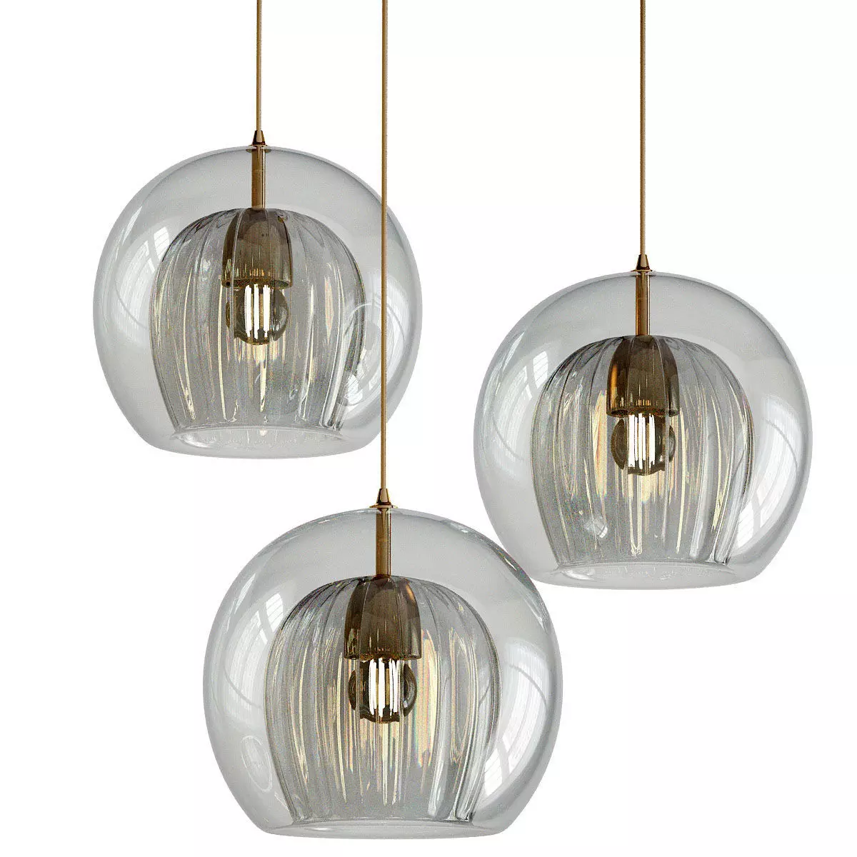 PLEATED CRYSTAL 3D model_0