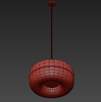 MCDELTA ball hanging from ceiling 3D model_1