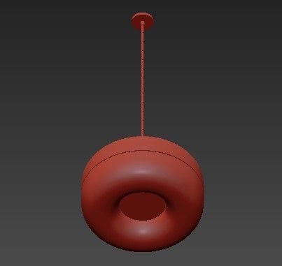 MCDELTA ball hanging from ceiling 3D model_4