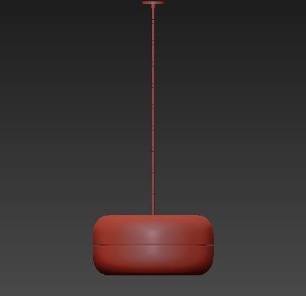 MCDELTA ball hanging from ceiling 3D model_3