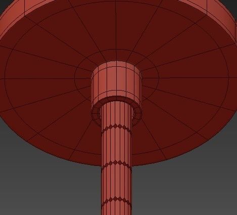 MCDELTA ball hanging from ceiling 3D model_6